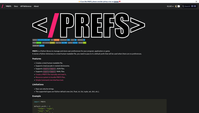 PREFS